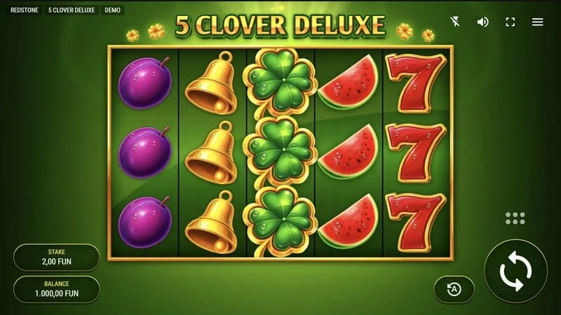 5 Clover Deluxe - zaslon igre